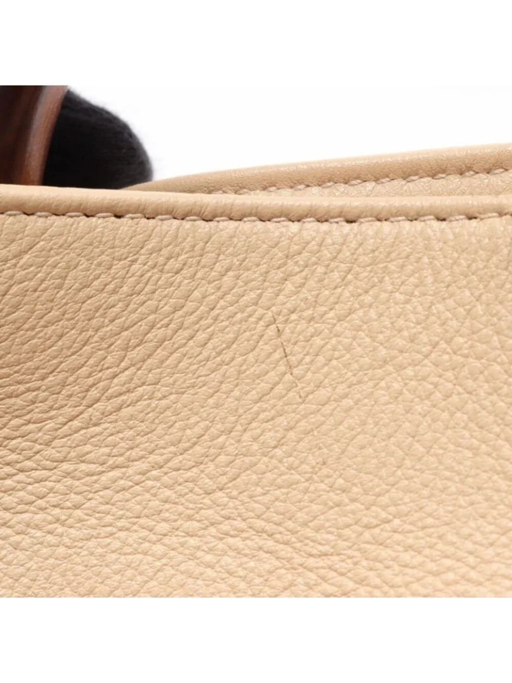 Gucci Handbag Diana Bambu 2-Way Beige Leather - Picture 7 of 8